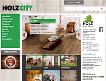 Tablet Screenshot of holzcity.de